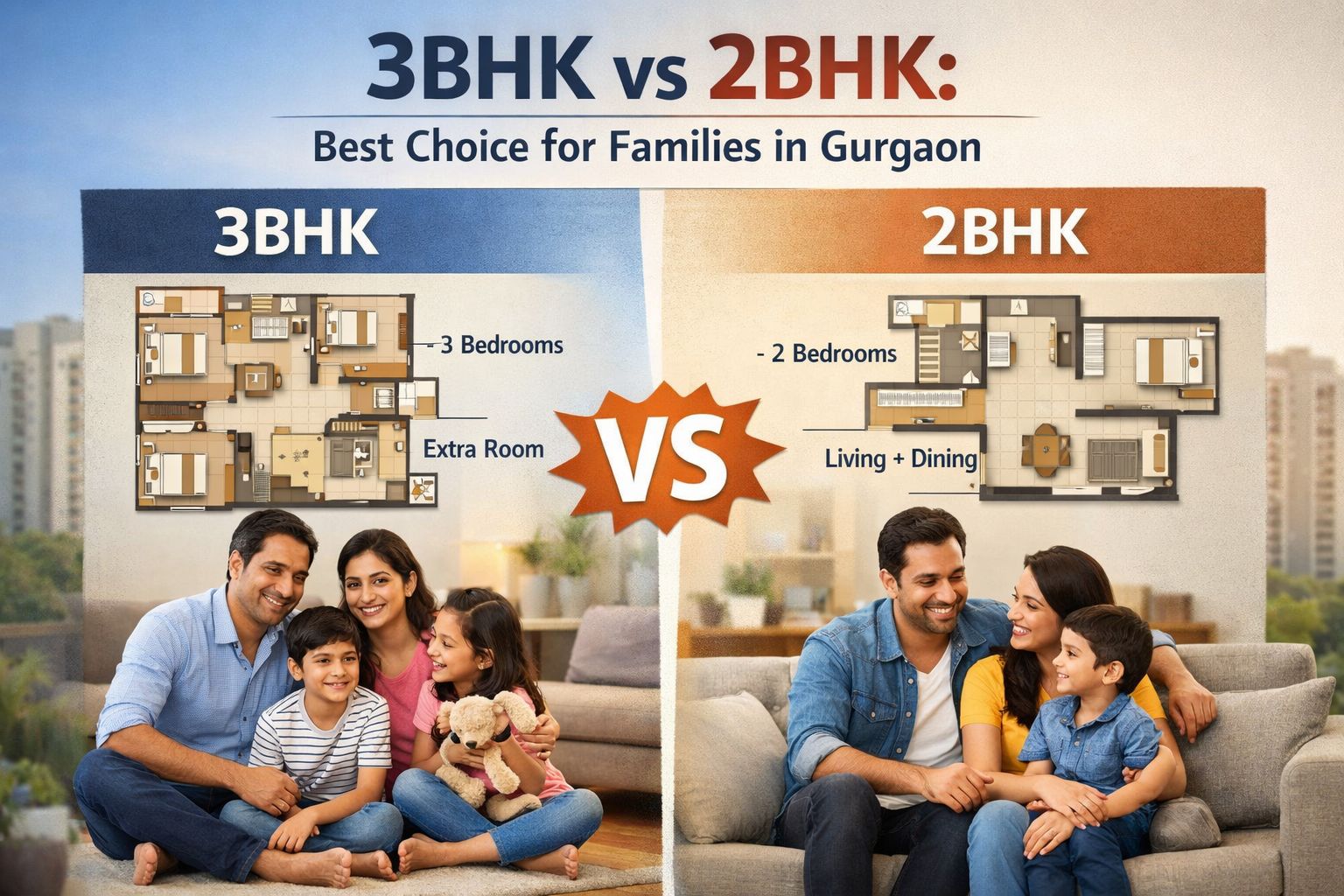 Best Choice for Families in Gurgaon